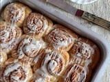 Eggless Cinnamon Rolls