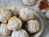 Eggless Coconut Macaroon Recipe