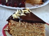 Eggless German Tree Cake / Baumkuchen / Schichttorte