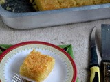 Eggless Honey Drizzled Semolina Cake