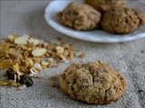 Eggless Muesli Cookies