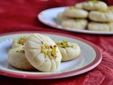 Eggless Naan Berenji- Persian Rice Flour Cookies