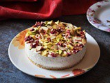 Eggless No Bake Thandai Cheesecake Recipe