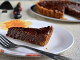 Eggless Nutella Crack Pie