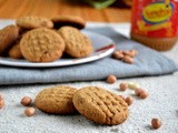 Eggless Peanut Butter Cookies