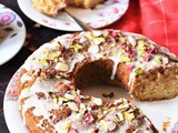 Eggless Persian Love Cake