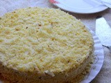 Eggless Pinacolada Cake