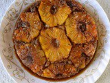 Eggless Pineapple Upside Down Cake Recipe