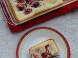 Eggless Plum Clafoutis