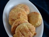 Eggless Pogacsa – Hungarian Savoury Cheese Buscuits