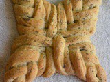 Eggless Poppy Seeds Woven Roll