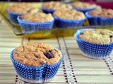 Eggless Pumpkin Chocolate Cup Cakes