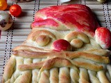 Eggless Santa Claus Challah