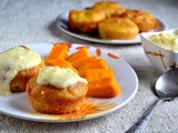 Eggless Savarin- Yeasted Cake