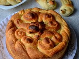 Eggless Slovak Paska Bread and Paska Peeps