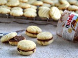 Eggless Spritz Sandwich Cookies