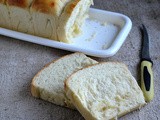 Eggless White Bread- Tangzhong Method