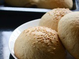 Eggless Whole Wheat Brioche Buns Recipe – #BreadBakers