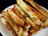 Honey Sesame Chilly Bread Sticks