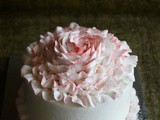 How To Decorate Cake With Whipped Cream Rose