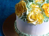 How To Make a Rose Cake With Vegan Whipped Cream