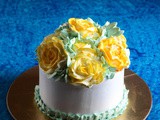 How To Make a Rose Cake With Vegan Whipped Cream