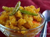 Instant Pumpkin and Green Chilly Pickle