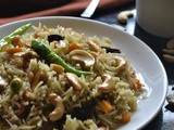 Kaju Pulao – Andhra Pradesh Cashewnut Pulao Recipe