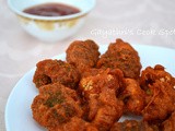 Multi Grain Bajji With Cauliflower And Broccoli