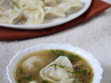 Mushroom Tortellini in Mushroom Broth