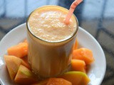 Muskmelon Banana Smoothie Recipe