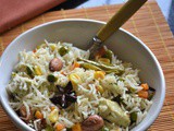 Nabaratan Palau Recipe – a Colourful Pulao From Odisha