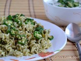 Palak Okra Rice