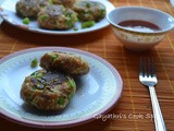 Paneer Capsicum Cutlet