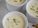 Paneer Kheer / Payasam Recipe