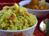 Paneer Mushroom Pulao