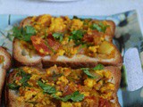 Paneer Open Sandwich Recipe