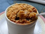 Pear and Apple Crumble