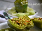 Pulao Stuffed Capsicum