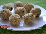 Rava Laddu With Palm Sugar