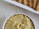 Roasted Yellow Bell Pepper Hummus