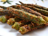 Stuffed Okra Stir Fry