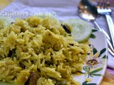 Tofu and Mushroom Pulao