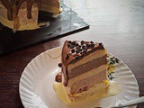 Two ingredient ice cream recipe and Three layered Ice cream Cake – Video Recipe