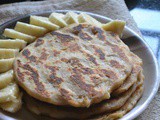 V – Vastad Roti – Konkani Banana Bread – a-z Flat Breads Around The World