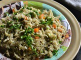 Vatane Bhat – Green Peas Pulao From Maharashtra