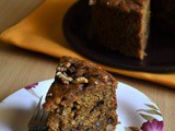 Whole Wheat Eggless Banana Walnut Cake – #bakingwithoutovenseries