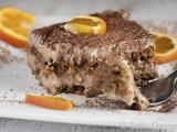 Cooked in Translation: Orange/Dark Chocolate Tiramisu (Eggless) #cookedintranslation