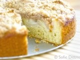 {Guest Post}: German “Sunken Apple” Torte with Streusel