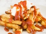 Home-Made French Fries with Ketchup and Mayo (“Pommes Rot/Weiß”)